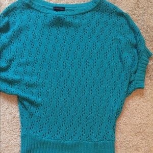 RUE 21 dark teal sparkle sweater